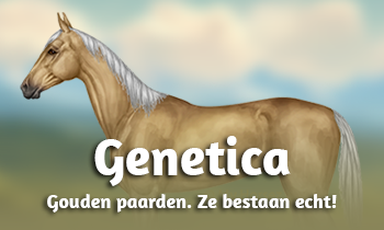 Genetica #11A: Gouden paarden. Ze bestaan echt!