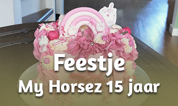 "My Horsez 15 jaar"- feestje