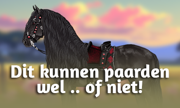 Fun Facts: Dit kunnen paarden wel .. of niet!